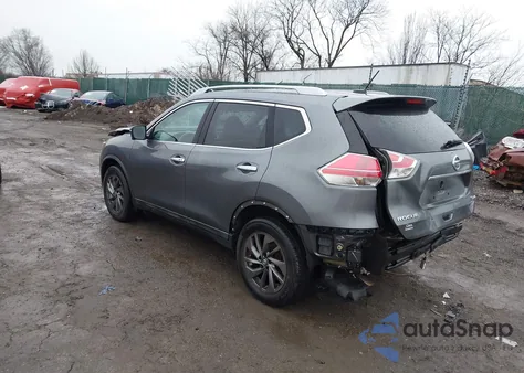 2016 Nissan Rogue Sl from USA, damaged, VIN 5N1AT2MV6GC783505